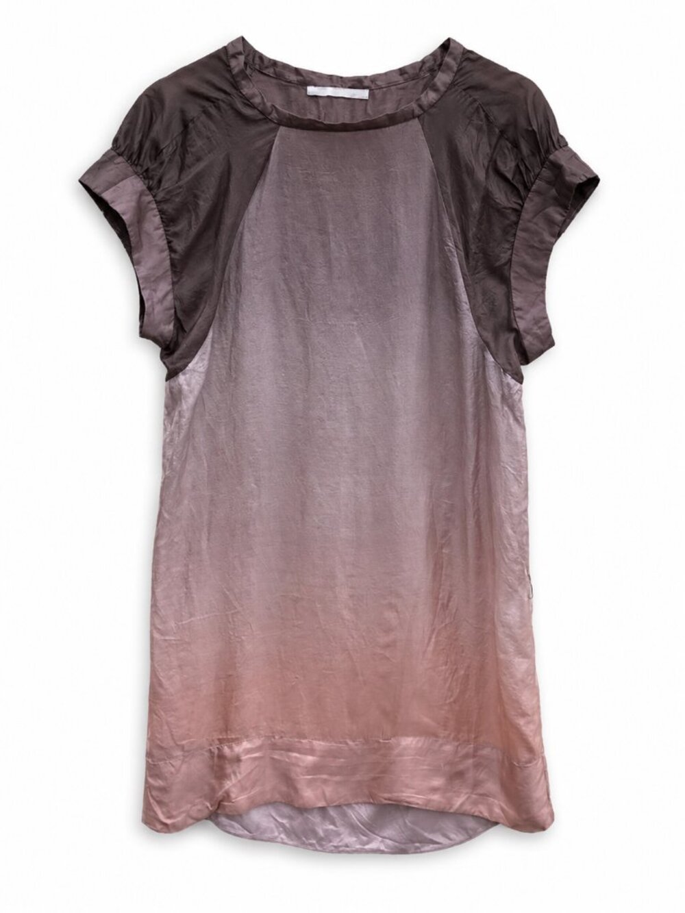Zara Pure Silk Ombré Dress